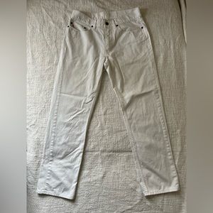 Polo Ralph Lauren, white pants, 30X30